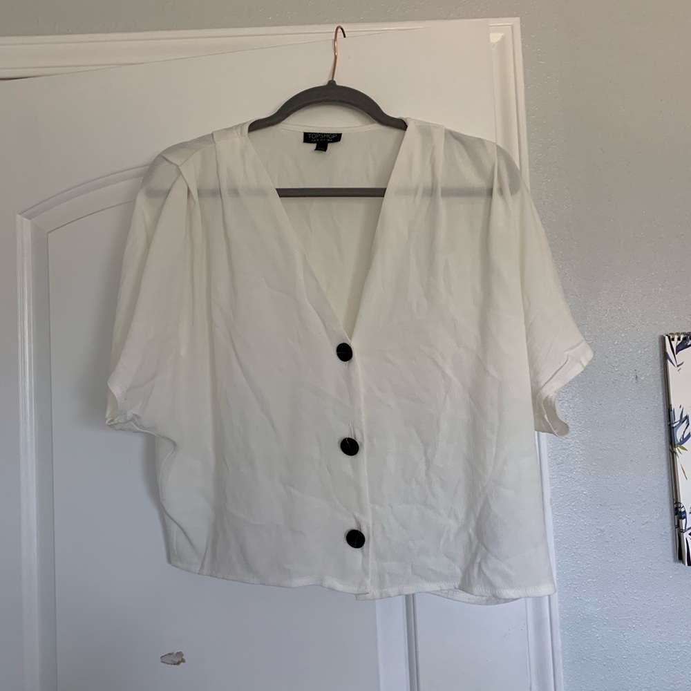 White button up shirt